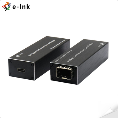 อะแดปเตอร์ Micro Mini USB-C เป็น SFP Gigabit Ethernet