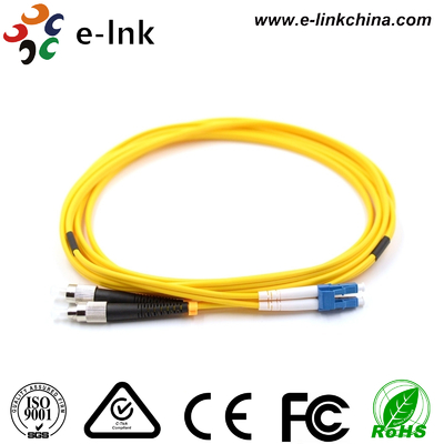 15m, LC ถึง FC, Duplex, Single Mode Patch Cable