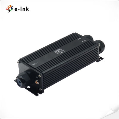 IP67 กันน้ําอุตสาหกรรม Gigabit PoE Extender (1 x เข้า 2 x ออก)