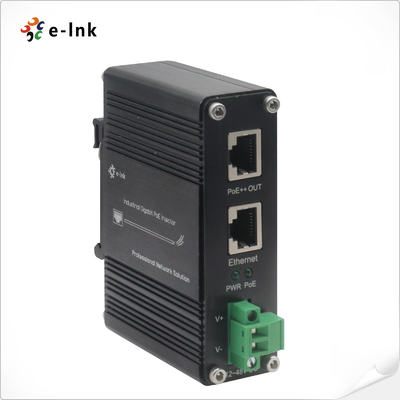 อุตสาหกรรม Gigabit 95W 802.3bt PoE++ Injector (12 ~ 48VDC)