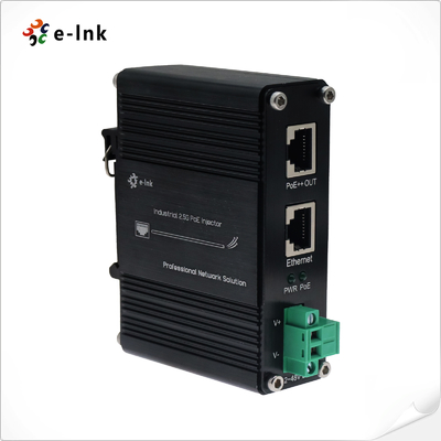 อุตสาหกรรม 2.5G 95W 802.3bt PoE++ Injector (12 ~ 48VDC)