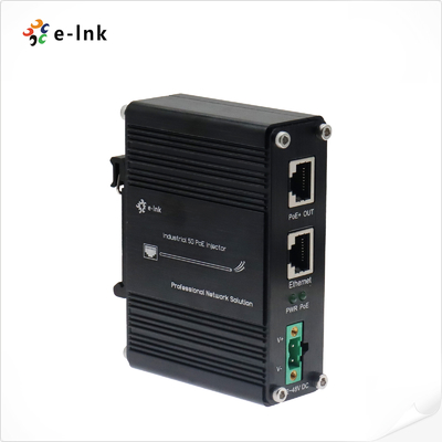 12 ~ 48V DC Power Input อุตสาหกรรม 5G PoE + Injector