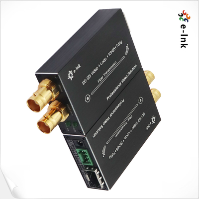 มินิ 12G-SDI เป็นเครื่องแปลงไฟเบอร์ด้วย Tally และ RS485