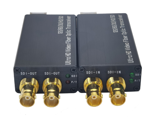 มินิ 24G-SDI เป็นเครื่องแปลงไฟเบอร์ด้วยไฟเบอร์ 24G-SDI 1*LC