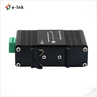 มินิ อินดัสเตรียล 1-Port 100/1000X SFP เป็น 1-Port 10/100/1000T 90W PoE++ Media Converter