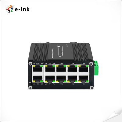 มินิ อินดัสเตรล 8-Port 10/100/1000T 802.3at PoE + 2-Port 10/100/1000T Compact Ethernet Switch