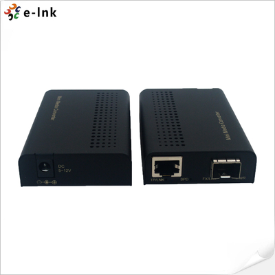 ตัวแปลงสื่อ Mini-type 10/100/1000Base-TX เป็น 1000Base-SFP