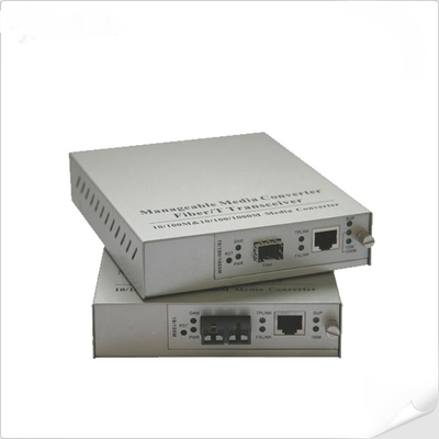 10/100/1000Base-T ถึง 1000Base-X SFP 
เครื่องแปลงสื่อที่สามารถจัดการได้ (IEEE802.3ah OAM compliant)