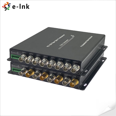 เครื่องแปลงไฟเบอร์ 3G-SDI 4 ช่องทางพร้อม RS485 & Tally
