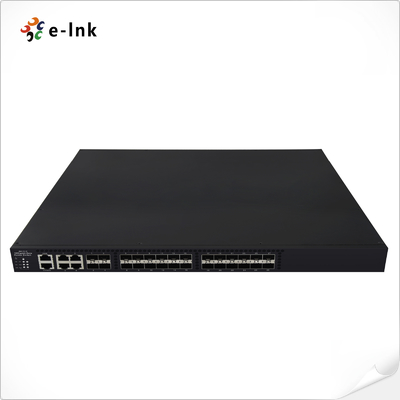 24 ท่าทาง 10Gbps SFP+ + 4 ท่าทาง 10/100/1000Mbps TP/SFP combo
