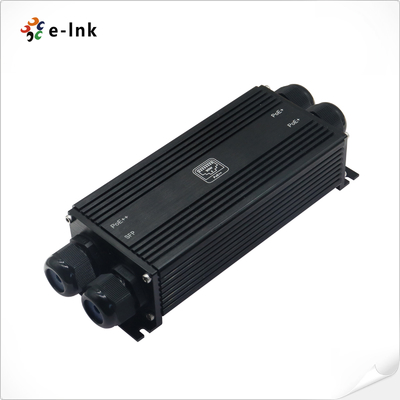 IP67 กันน้ําอุตสาหกรรม Gigabit PoE Extender (1 x เข้า 3 x ออก)