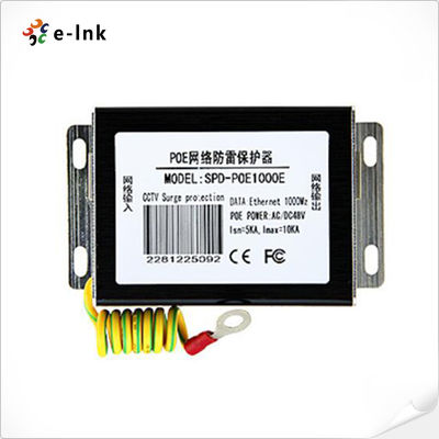 อุปกรณ์ป้องกันไฟกระชาก PoE สำหรับอีเธอร์เน็ต 10/100/1000M