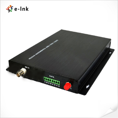 SD-SDI/ASI เครื่องส่ง/รับไฟเบอร์ออปติกแบบหนึ่งทิศ