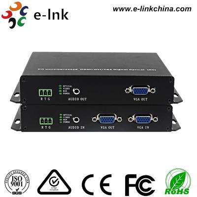 USB VGA KVM ไฟเบอร์ออปติก เอ็กซ์เทนเดอร์