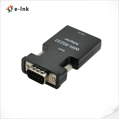 อะแดปเตอร์ Mini RS232 เป็น Wifi, ตัวขยายสัญญาณไร้สาย RS232, การส่งข้อมูลแบบโปร่งใส, อะแดปเตอร์ Wifi-RS232, ไม่ต้องใช้ไดรเวอร์, โปรโตคอล Telnet, ตัวแปลง RS232 เป็น Wifi สำหรับการกำหนดค่า/ทดสอบระยะไกล