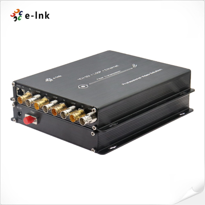 ตัวแปลงไฟเบอร์ 3G-SDI 4 ช่องพร้อมอีเธอร์เน็ต