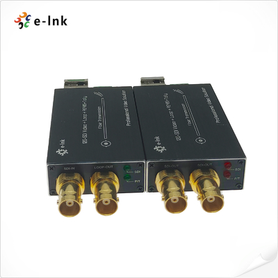 มินิ 12G-SDI เป็นเครื่องแปลงไฟเบอร์ด้วย Tally และ RS485