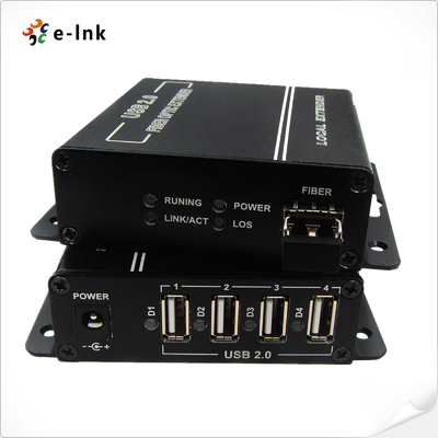 4 พอร์ต USB 2.0 Fiber Extender