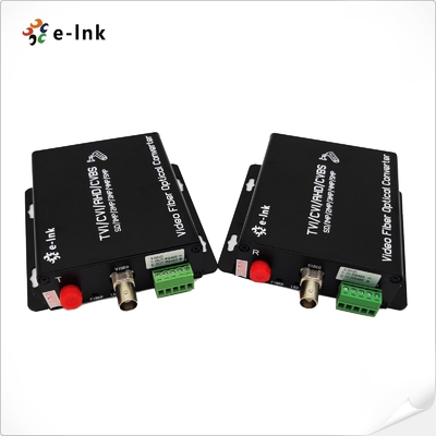 1Ch 5MP HD-Video 4-in-1 Video Fiber Converter รองรับกล้อง 5MP 4MP 3MP 1080P 720P