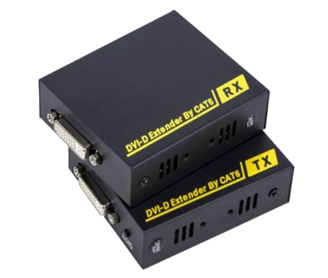 ชุดขยายสัญญาณภาพ DVI ผ่านสาย CAT5 / 6