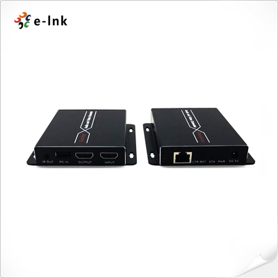 ตัวขยาย HDMI KVM ผ่าน TCP/IP 120M 1080P@60Hz พร้อมระยะทางสูงสุด 120 เมตร ผ่านสาย UTP CAT5E/6