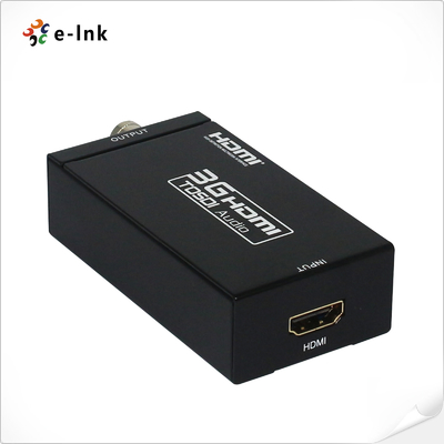 ตัวแปลง HDMI เป็น 3G-SDI รองรับระยะทางเอาต์พุต SDI สูงสุด 100 เมตร (3G-SDI) 200 เมตร (HD-SDI) หรือ 300 เมตร (SD-SDI)