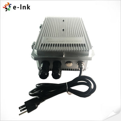 อุตสาหกรรม IP67 95W Outdoor PoE Injector 802.3bt Gigabit กันน้ํา -40 °C ถึง 80 °C