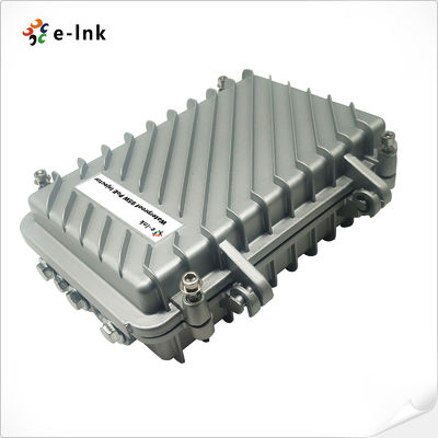 ตัวฉีดไฟ PoE กันน้ำสำหรับใช้งานภายนอกอาคาร 95W ระดับอุตสาหกรรม IP67 ป้องกันไฟกระชาก 6KV Gigabit