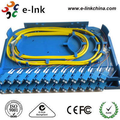 สายด่วน 1 เมตร สีหลากหลาย 12 สายด้าย ผสมผสาน OM3 LC