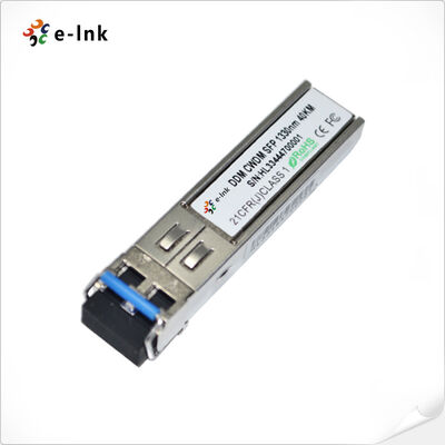 3G-SDI CWDM SFP Optical Transceiver 1270-1610nm 40km มือถือวีดีโอดิจิตอล