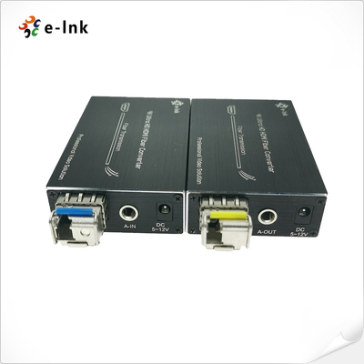 ราคาโรงงาน 4K HDMI Fiber Extender พร้อมออดิโอภายนอกสูงสุด 80 กม.